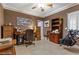 Home office includes a desk, storage, and a chair, providing a productive workspace at 2151 Bannerwood St, Henderson, NV 89044