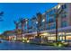 Stunning view of community with modern architecture and a unique sculpture, creating a vibrant and artistic atmosphere at 2185 High Mesa Dr, Henderson, NV 89012