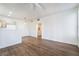 Bright and airy living room with light-colored wood floors and recessed lighting at 2201 Ramsgate Dr # 128, Henderson, NV 89074