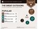 Outdoor report showing the home's proximity to golf courses, parks, and hiking areas at 2462 Pickwick Dr, Henderson, NV 89014