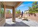 Relaxing covered patio with seating, ideal for outdoor enjoyment and entertainment at 3002 Coveri Ct, Las Vegas, NV 89141