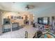Spacious living room with tile flooring, neutral walls and lots of natural light at 3061 Brockington Dr, Las Vegas, NV 89120