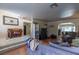Open-concept living room with hardwood flooring and views of adjacent rooms at 3061 Brockington Dr, Las Vegas, NV 89120