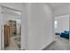 Hallway leading to closets and seating area at 3206 Fountaintree Ave, Henderson, NV 89044