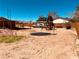 Spacious backyard with playground, trampoline, and covered area, perfect for Gathering fun at 378 W Thomas Ave, Overton, NV 89040