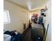This is a utility room with a washer, shelves, and a water heater at 378 W Thomas Ave, Overton, NV 89040
