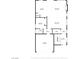 Detailed floor plan showcasing the layout of a home, including room dimensions at 390 Coastal Redwood St, Las Vegas, NV 89138
