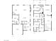Floor plans of both floors highlight the home's layout, including living spaces, bedrooms, and garage at 390 Coastal Redwood St, Las Vegas, NV 89138