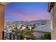 Picturesque neighborhood view showcasing the community and mountain backdrop at 390 Coastal Redwood St, Las Vegas, NV 89138