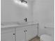 Modern bathroom has vessel sink, beautiful vanity and commode, a bright space at 4186 Toronto Cir, Las Vegas, NV 89121