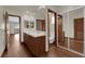Bathroom boasts double sinks, an expansive mirror, and a separate room for the toilet at 4455 W Ford Ave, Las Vegas, NV 89139
