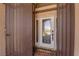 Inviting front door with decorative glass and 'Welcome' mat at 4455 W Ford Ave, Las Vegas, NV 89139