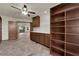 Office with built-in bookshelves at 4455 W Ford Ave, Las Vegas, NV 89139