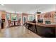 Cozy living room with fireplace and tile flooring, ideal for relaxation at 5785 Farmhouse Ct, Las Vegas, NV 89141