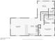 Detailed floor plan showcasing the layout of the home with dimensions for the kitchen, bedrooms, and living room at 639 I Ave, Boulder City, NV 89005