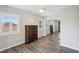 Inviting bedroom offers natural light from two windows and ample closet space with mirrored doors at 639 I Ave, Boulder City, NV 89005