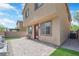 Backyard featuring a patio, a house elevation and a grill at 6626 Seahorse Reef St, Las Vegas, NV 89149