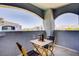 Balcony offers a cozy spot to relax and enjoy beautiful mountain views at 6955 N Durango Dr # 3089, Las Vegas, NV 89149