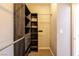 Walk-in closet with custom shelving and drawers, offering ample storage space at 7525 Campbell Ranch Ave, Las Vegas, NV 89179