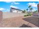 Low-maintenance backyard with gravel and block wall at 82 Autumn Day St, Henderson, NV 89012