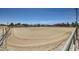 Large equestrian arena with sturdy fencing and plenty of space for riding and training at 8440 La Cienega St, Las Vegas, NV 89123