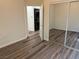 This is a bedroom that connects to a laundry room with washer/dryer at 8805 Jeffreys St # 1103, Las Vegas, NV 89123