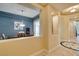 Open dining room with beautiful marble floors at 9201 Tesoras Dr # 302, Las Vegas, NV 89144