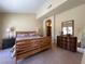 Comfortable bedroom with neutral walls, carpet flooring, and ample natural light at 1 Cerchio Basso, Henderson, NV 89011