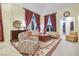 Bright living room featuring high ceilings, natural light, and elegant decor at 1 Cerchio Basso, Henderson, NV 89011