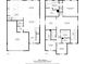 Complete floor plans for both floors showcasing the kitchen, living room, bedrooms, and overall layout at 10324 Stroma Ave, Las Vegas, NV 89166