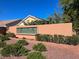 A clear view of the Cypress Pointe community sign with manicured landscaping and a blue sky backdrop at 10805 Hollow Creek Ln, Las Vegas, NV 89144