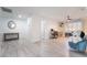 Large bonus room offers flexible space with ample natural light and wood-look floors at 188 Carthage St, Henderson, NV 89074