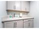 Laundry room with modern cabinetry and countertop space at 188 Carthage St, Henderson, NV 89074