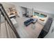 Bright living room with an open layout to the kitchen, plus backyard pool view at 188 Carthage St, Henderson, NV 89074