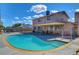 Inviting backyard pool area with a spacious pool and comfortable lounge chairs for relaxation at 3018 Burnham Ave, Las Vegas, NV 89169