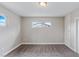 Bright bedroom with modern closet and carpet, natural light from the windows at 3412 Tabor Ave, North Las Vegas, NV 89030