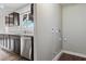 This kitchen features dark cabinets, stainless steel appliances, and granite countertops at 3412 Tabor Ave, North Las Vegas, NV 89030