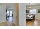Bright hallway view leads to a formal dining room with views into the living room at 368 Umbria Way, Henderson, NV 89014