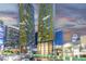 Striking towers in an urban setting with Zegna and Aria logos visible at 3722 Las Vegas Blvd # 2509, Las Vegas, NV 89158