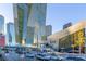 Luxury retail fronts lining street under modern high-rise buildings at 3722 Las Vegas Blvd # 2509, Las Vegas, NV 89158