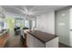 Open-concept living area with dining space and floor-to-ceiling windows at 3722 Las Vegas Blvd # 2509, Las Vegas, NV 89158