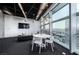 Modern lounge area with comfortable seating and expansive windows offering city views at 3722 Las Vegas Blvd # 2509, Las Vegas, NV 89158