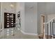 Welcoming entryway features a double door entry, marble floors, and modern finishes at 3728 Richard Allen Ct, Las Vegas, NV 89147