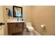 Cozy half bath with modern vanity at 4299 Fiore Bella Blvd, Las Vegas, NV 89135