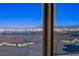 Panoramic city view from the home, showing the rooftops in the foreground and the distant skyline at 4576 Amazing View St, Las Vegas, NV 89129