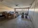 Spacious garage with ample storage and parking space, offering convenience and functionality for homeowners at 5161 Briar Meadow Way, Las Vegas, NV 89118