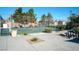 Community park with basketball court, picnic bench, and green space at 5573 La Perla Ct, Las Vegas, NV 89122