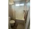 Bathroom with a shower-tub combination at 5941 Galway Bay St, North Las Vegas, NV 89081