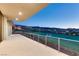 This balcony view overlooks a well-manicured golf course community set against a mountain landscape at 641 Majestic Rim Dr, Henderson, NV 89012