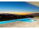 Breathtaking swimming pool with panoramic city views, perfect for relaxation and entertainment at 641 Majestic Rim Dr, Henderson, NV 89012